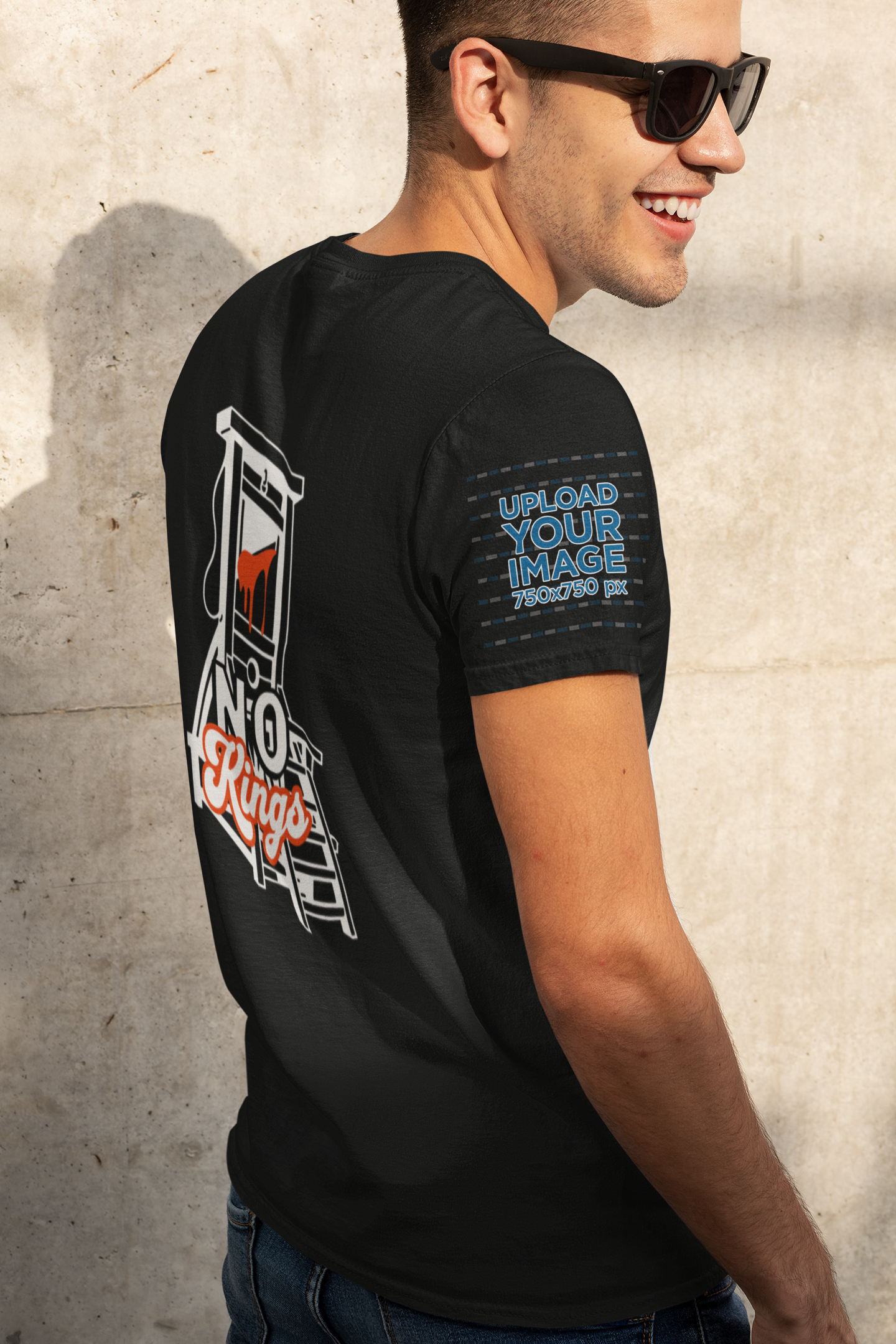 NO KINGS  Guillotine Graphic Tee